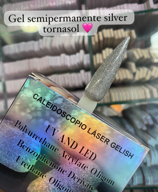 GEL SEMIPERMAMNENTE SILVER TORNASOL